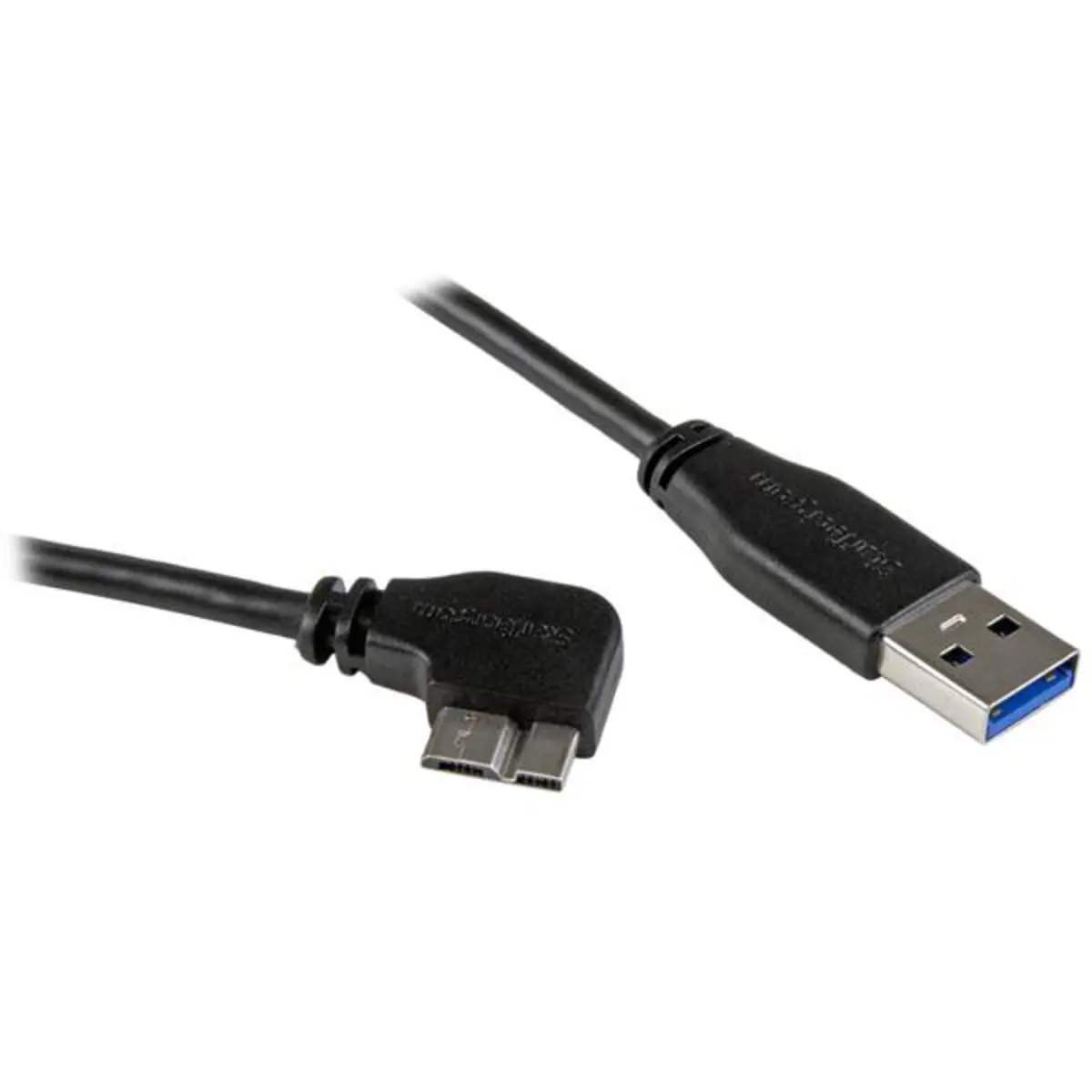 StarTech Micro USB 3.0 cable A/Micro B plug/Winkelplug black 0,5m