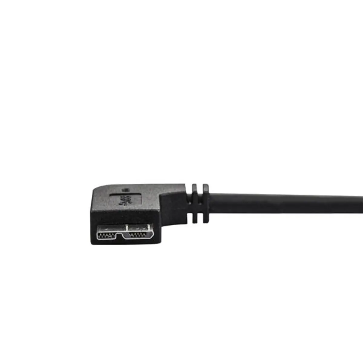 StarTech Micro USB 3.0 cable A/Micro B plug/Winkelplug black 0,5m