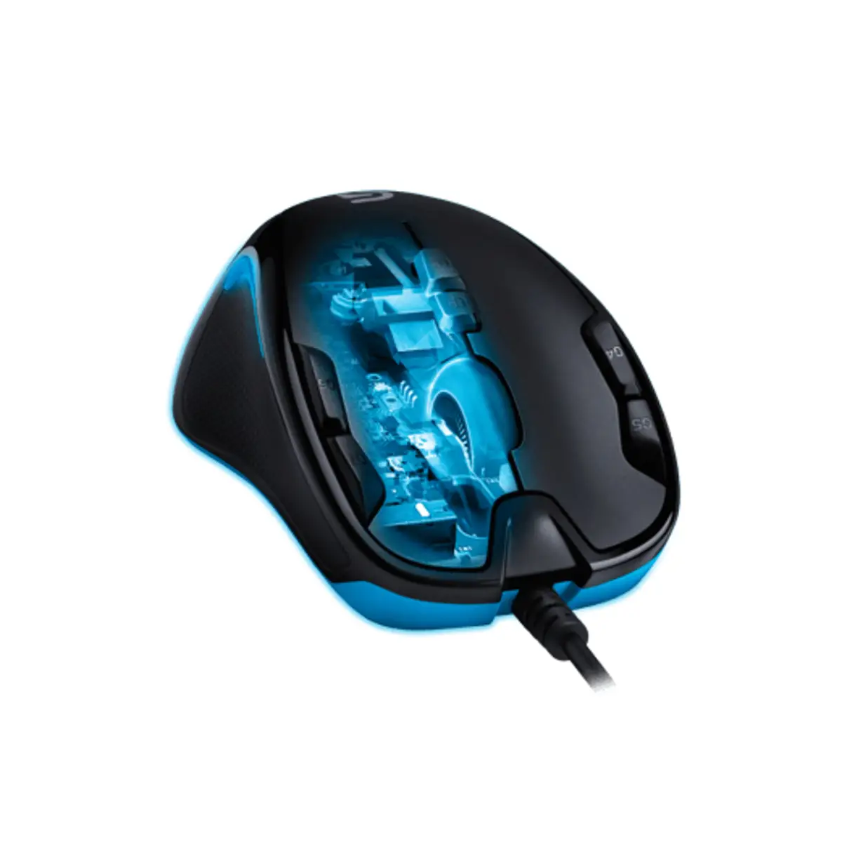 G300S optical gaming Mouse USB 2500dpi schwarz