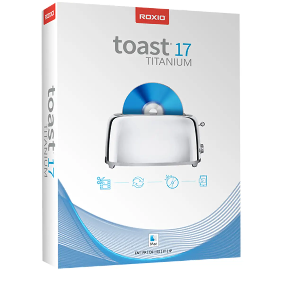 Roxio Toast Titanium 51-250 User 1 Jahr CorelSure Maintenance Multilingual Mac
