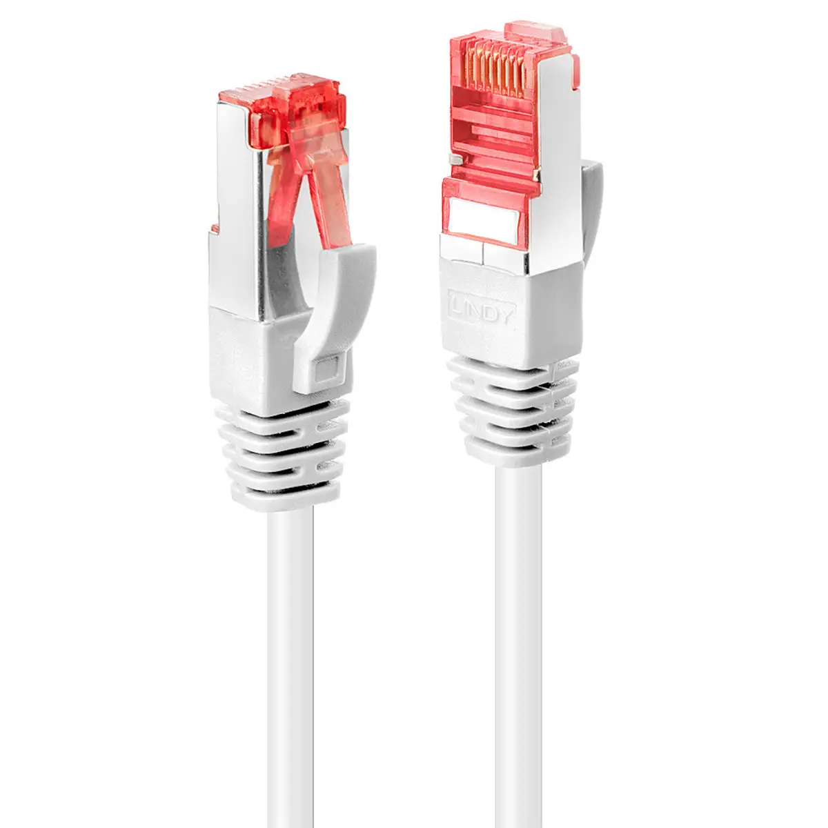 Patchkabel Cat.6 RJ-45/RJ-45 Stecker/Stecker Weiß 20m