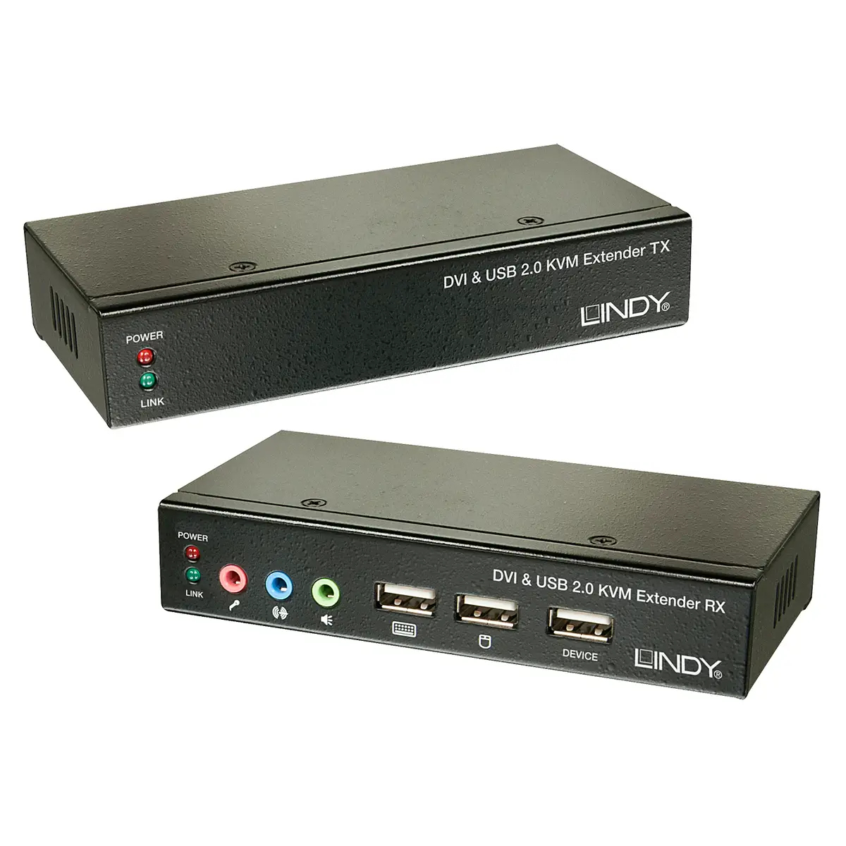 Cat. 5 KVM Extender Classic DVI/USB/Audio 50 m