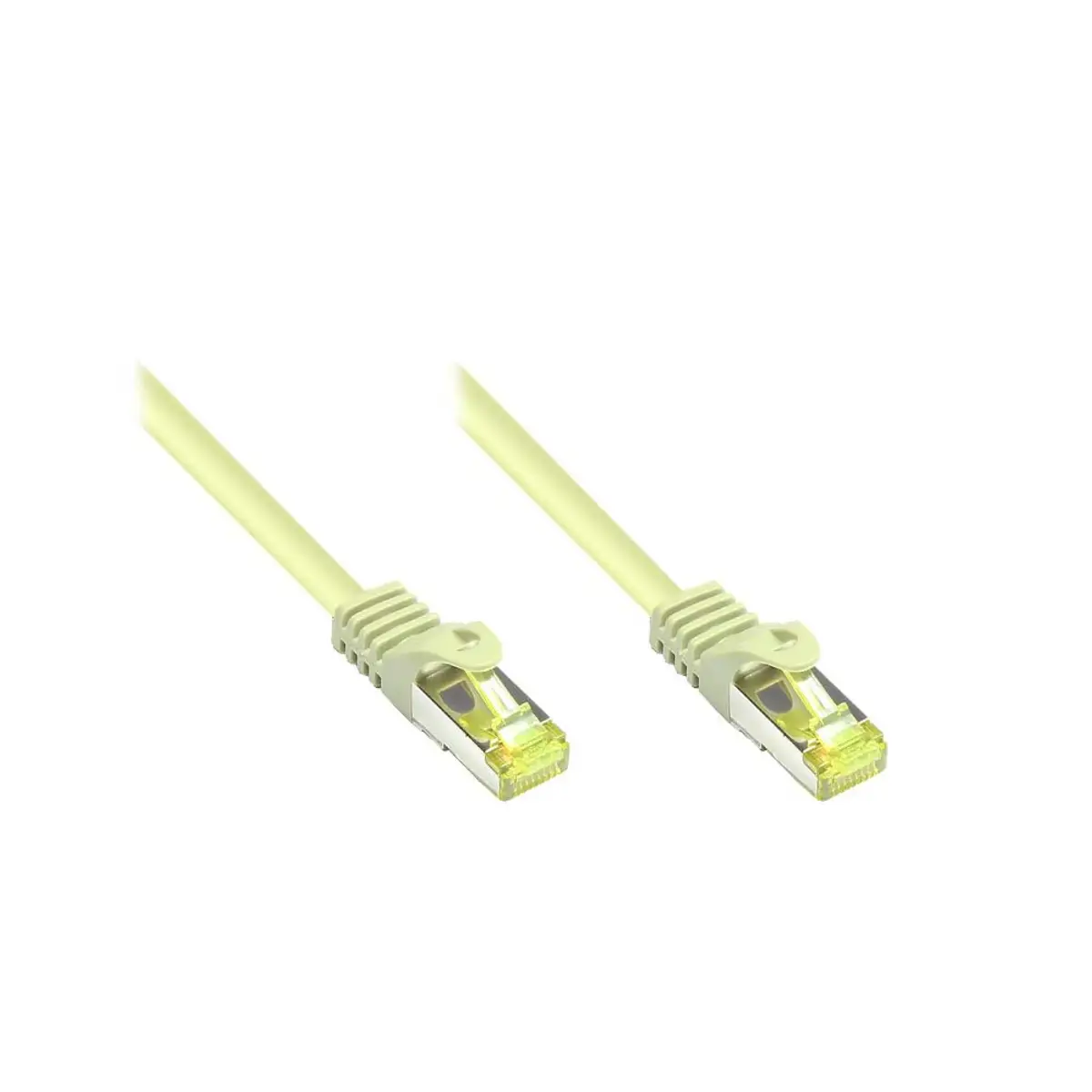 Patchkabel RJ-45 S/FTP Cat7 Grau 10m