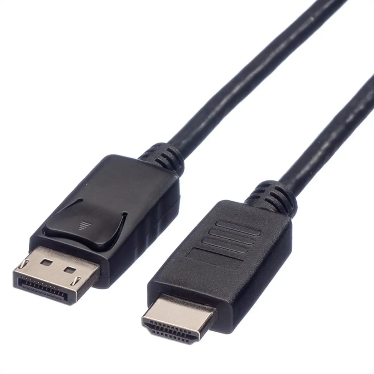 Value DisplayPort Kabel DisplayPort/HDMI Stecker/Stecker Schwarz 1m