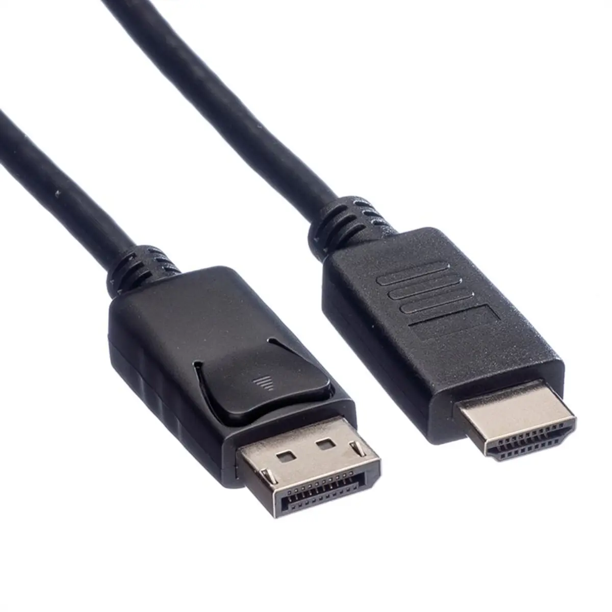 Value DisplayPort Kabel DisplayPort/HDMI Stecker/Stecker Schwarz 1m