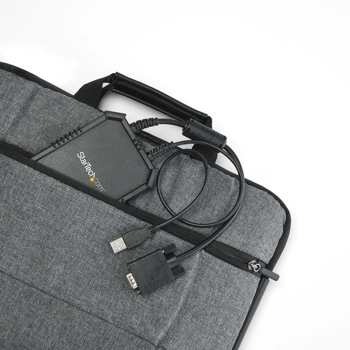 USB 2.0 KVM Konsole Mobiler Laptop Crash Cart Adapter mit Datenübertragung und Videoaufnahme