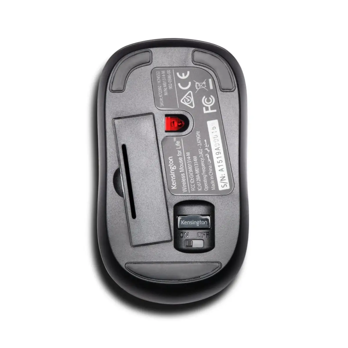 ValuMouse black inclUSB Receiver