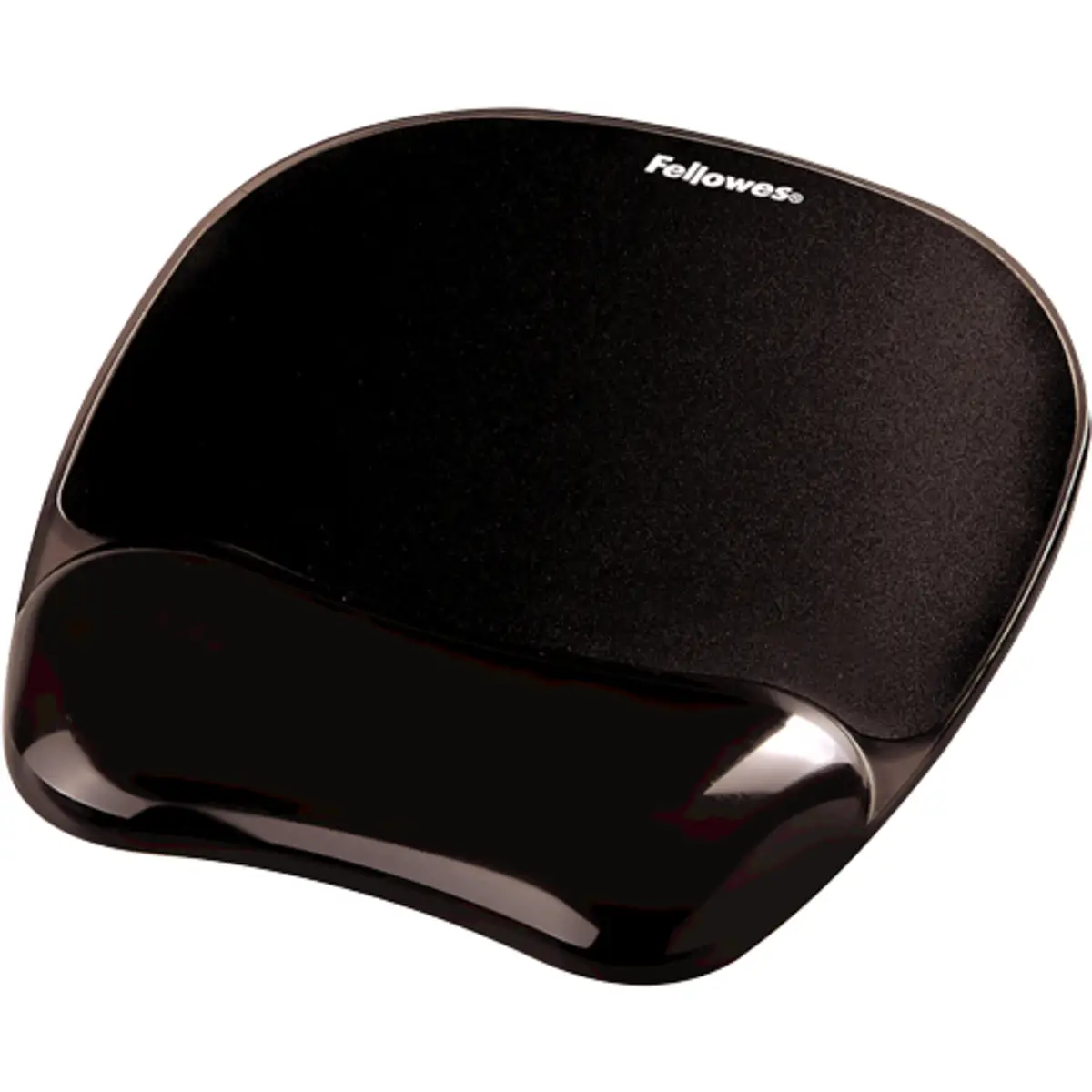 Mauspad Crystal Gel Handgelenkauflage, schwarz