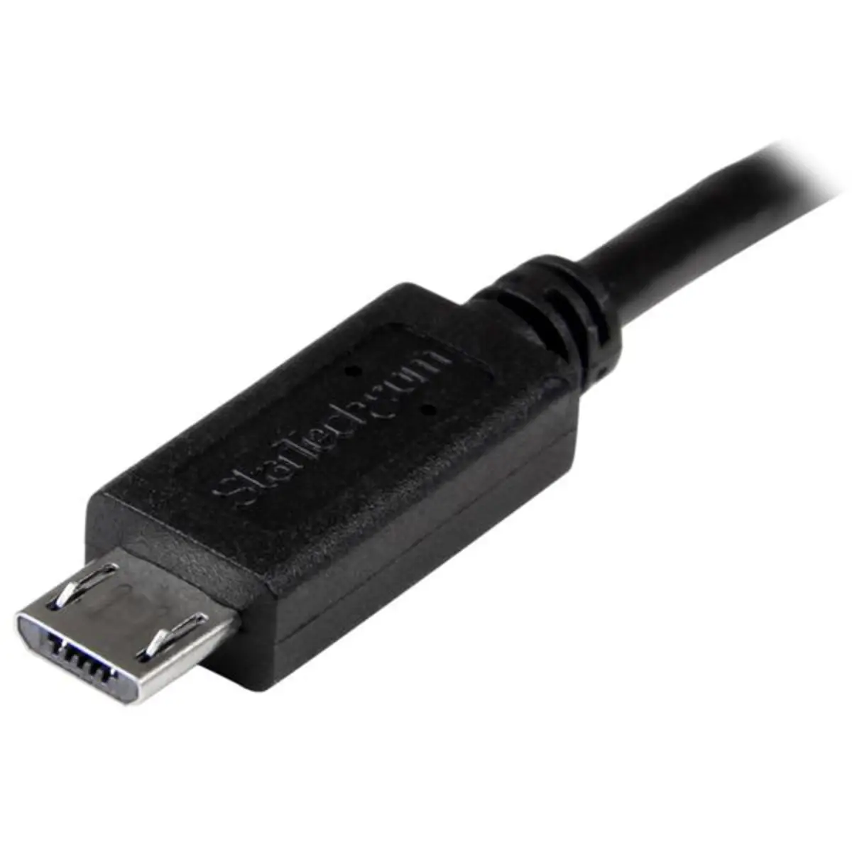 USB OTG Kabel Micro-USB/Micro-USB Männlich/Männlich Schwarz 0,2m