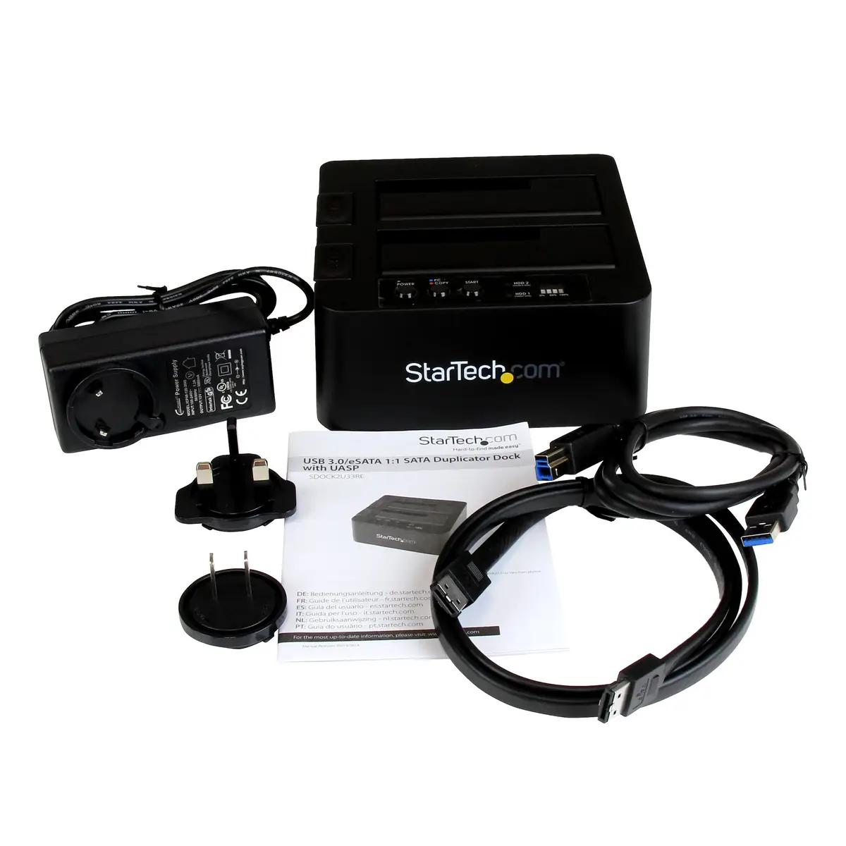 Festplatten Docking Station SATA/USB 3.0 6,4cm/8,9cm