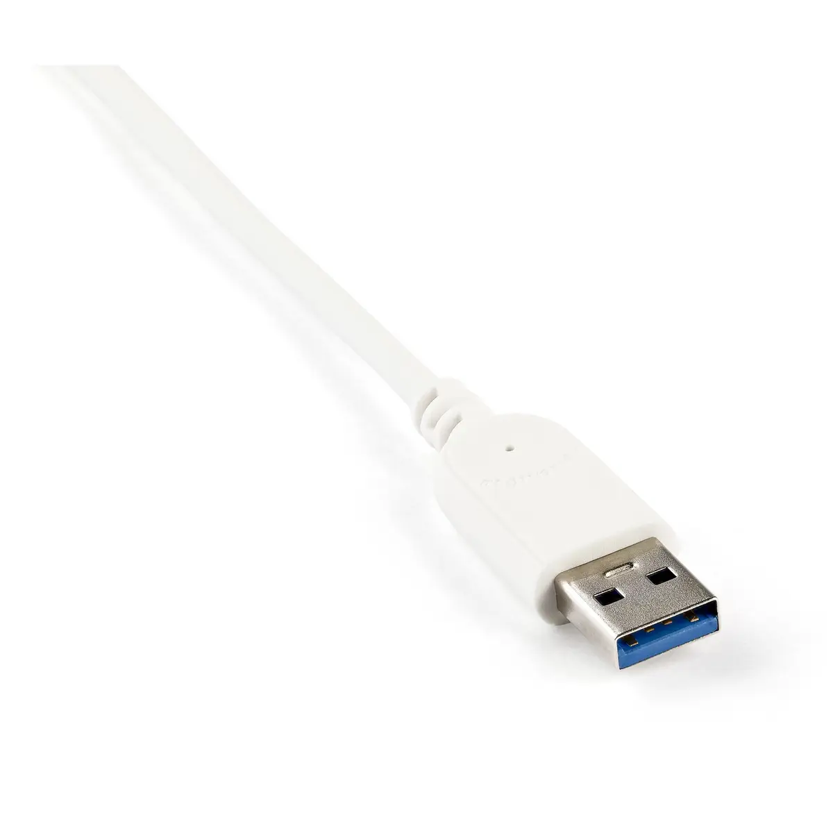 3-Port Portable USB 3.0 HUb mit GbE weiß/silber