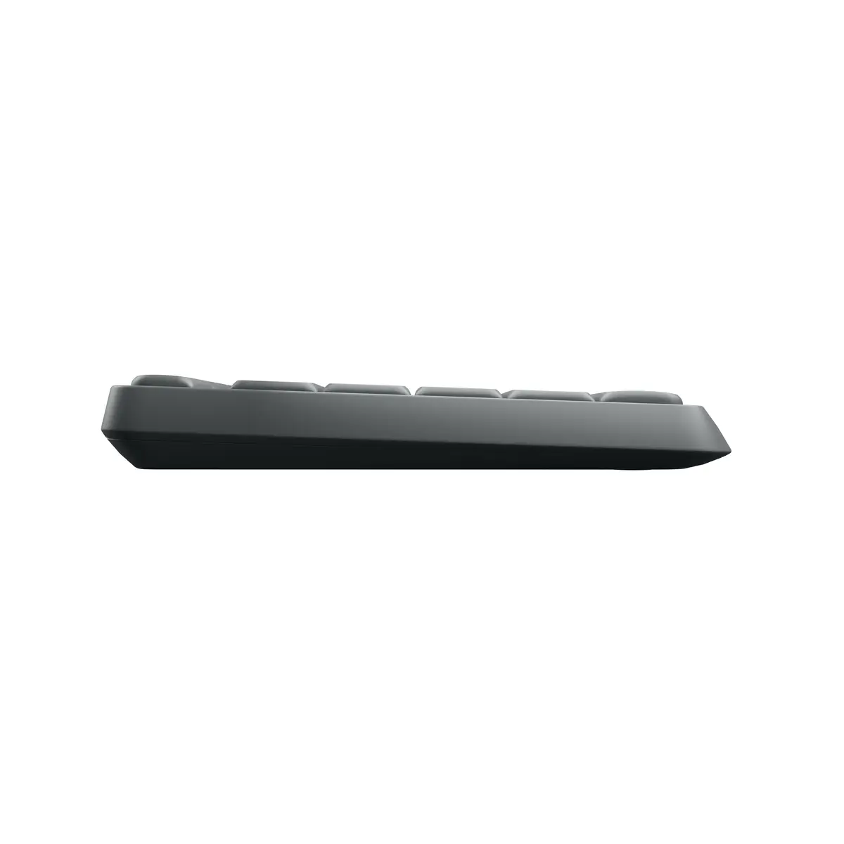 MK235 Tastatur-und-Maus-Set drahtlos 2.4 GHz Deutsch Grau
