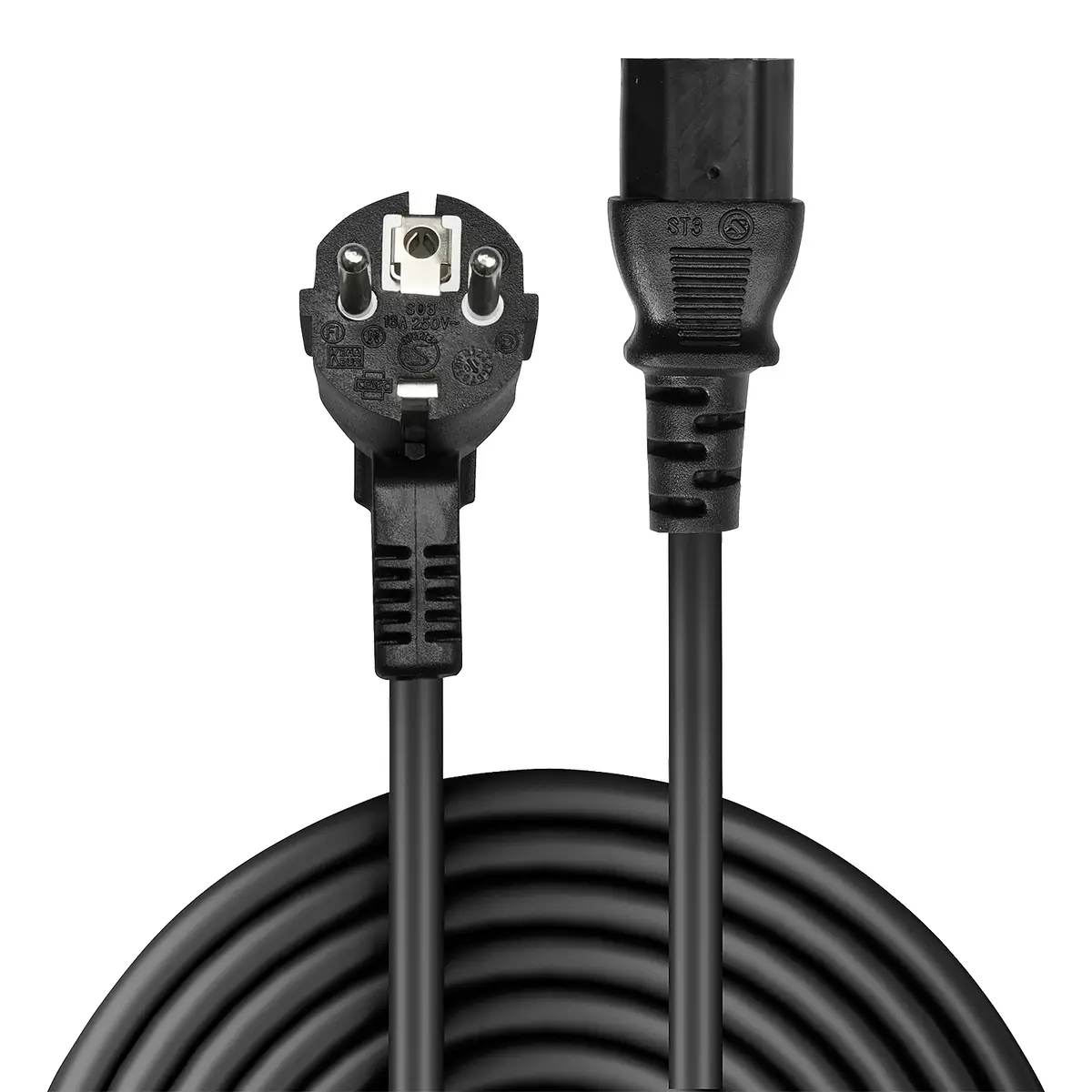 IEC-Netzkabel, 3m