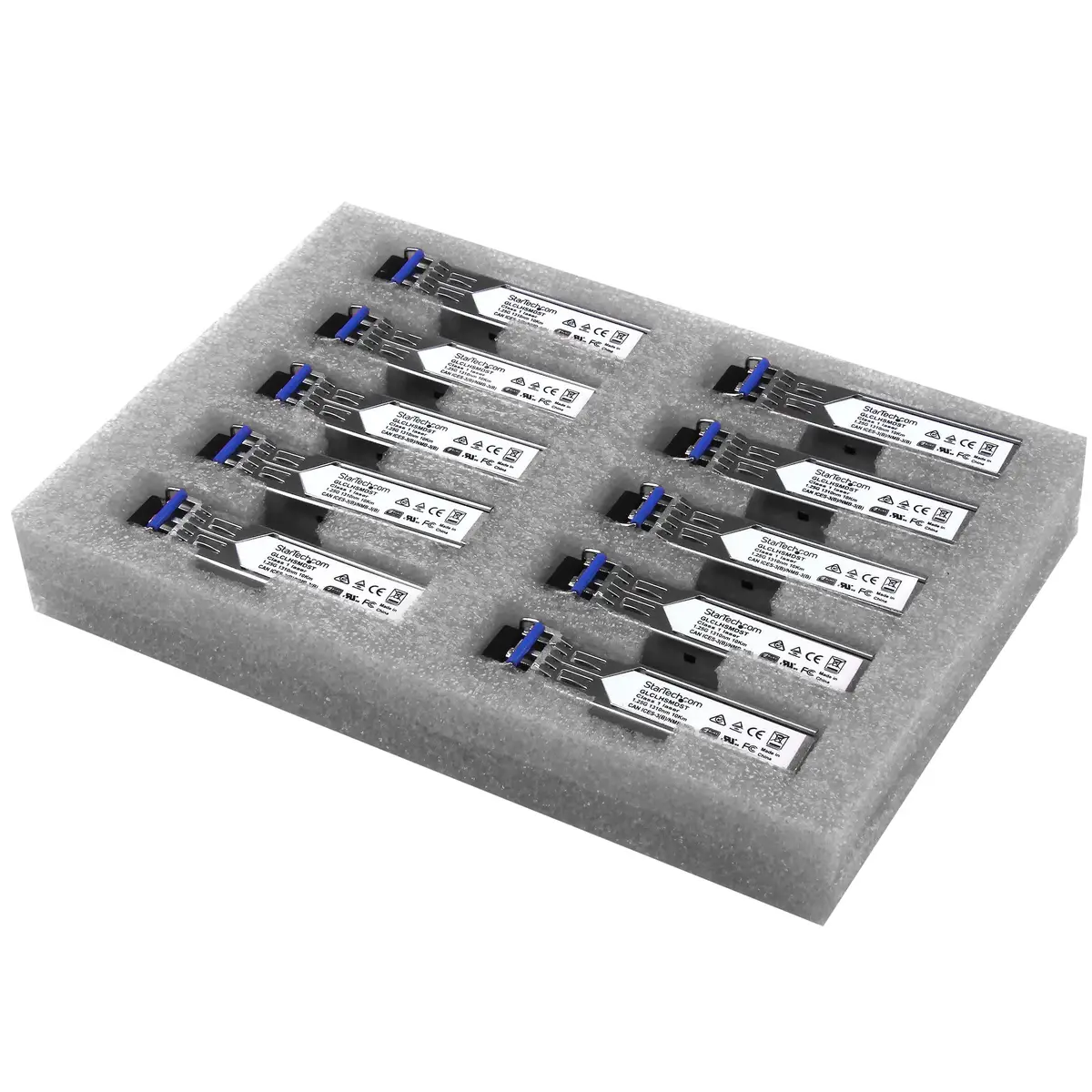 Gigabit LWL SFP Transceiver Modul SM/MM LC 10km/550m Mini GBIC