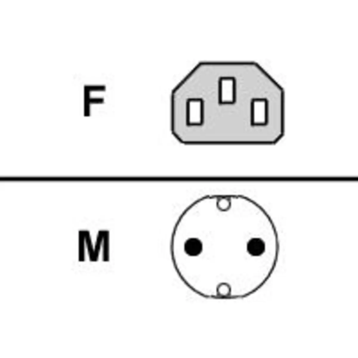 Netzanschluss grau 1,8, (DE) (AT) (BE) (FR) (FI) (NO) (CH) (ES) (PL) (RU) (TR)