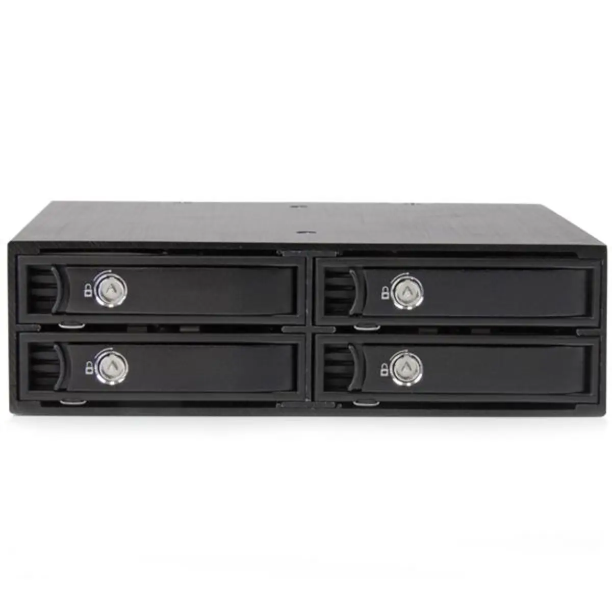 4x Festplatten Wechselrahmen für 2,5 Zoll SATA / SAS Laufwerke