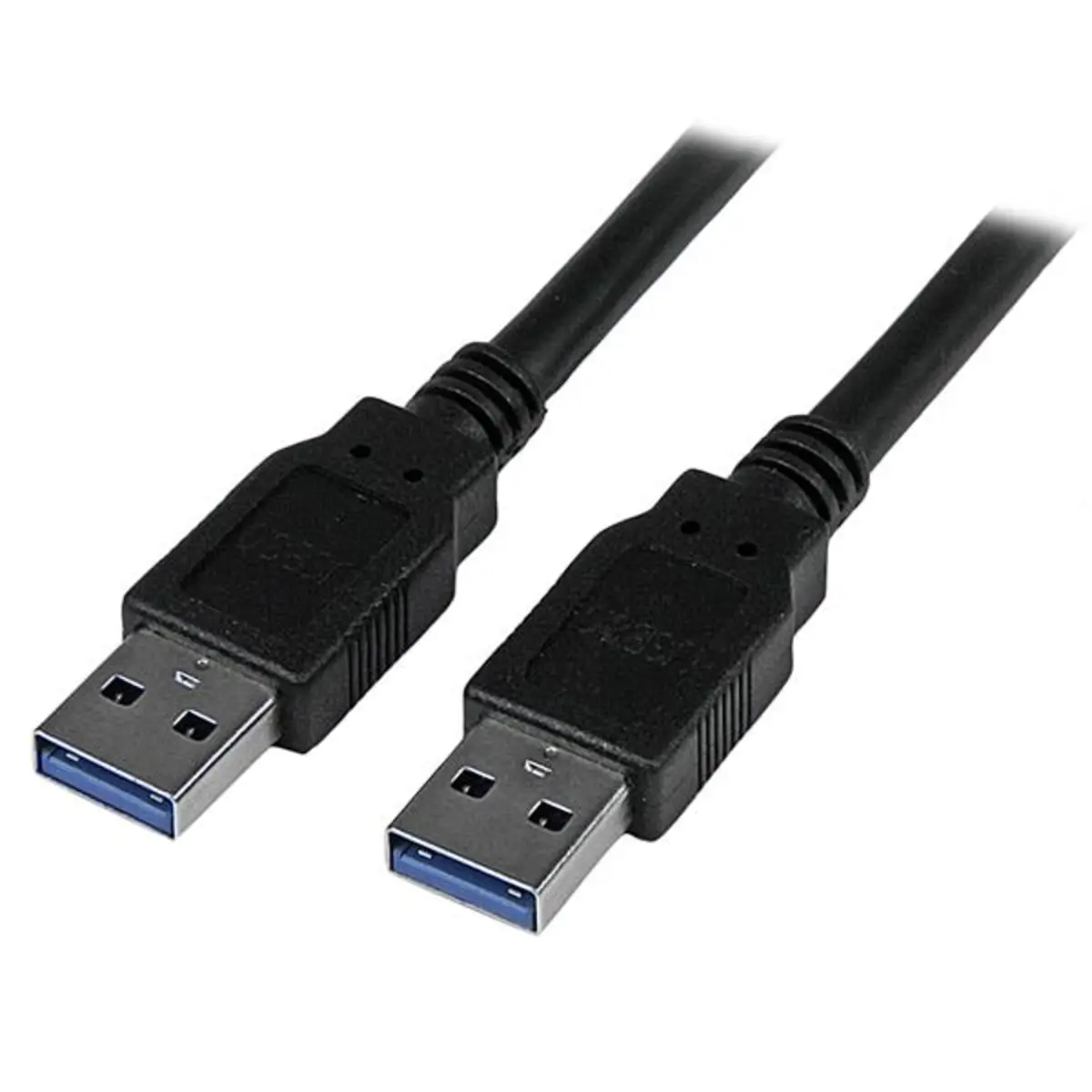 USB Kabel USB-A/USB-A Stecker/Stecker Schwarz 3m