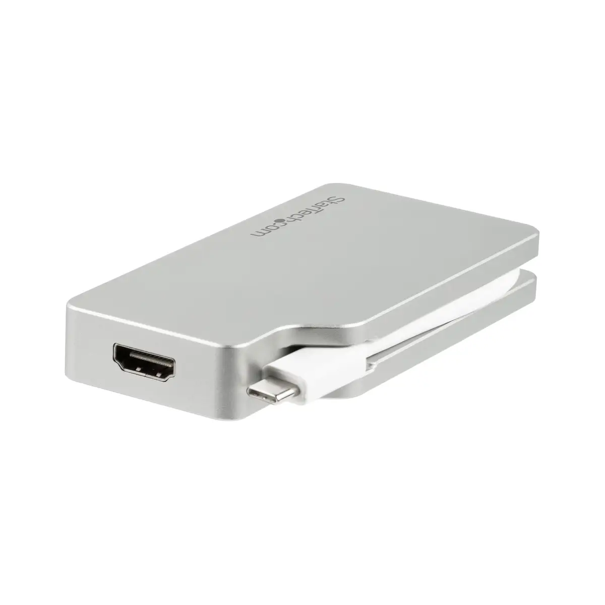 StarTech aluminum Reise A/V adaptor 4-in-1 USB-C to VGA/DVI/HDMI/mDP