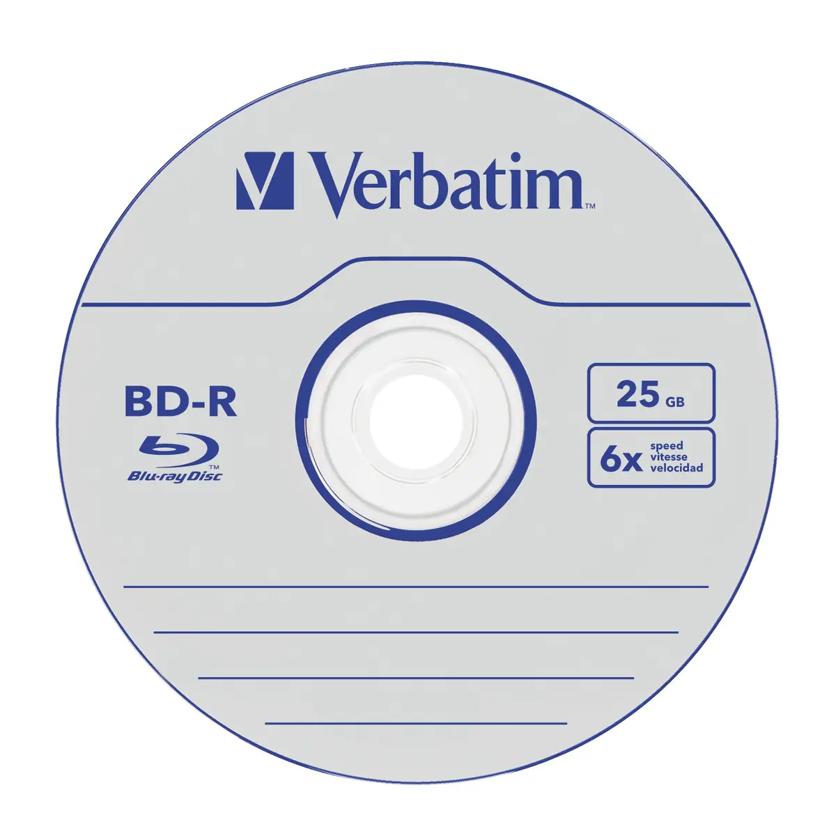 Blu-Ray Rohlinge BD-R 25 GB 6fach 5er Pack