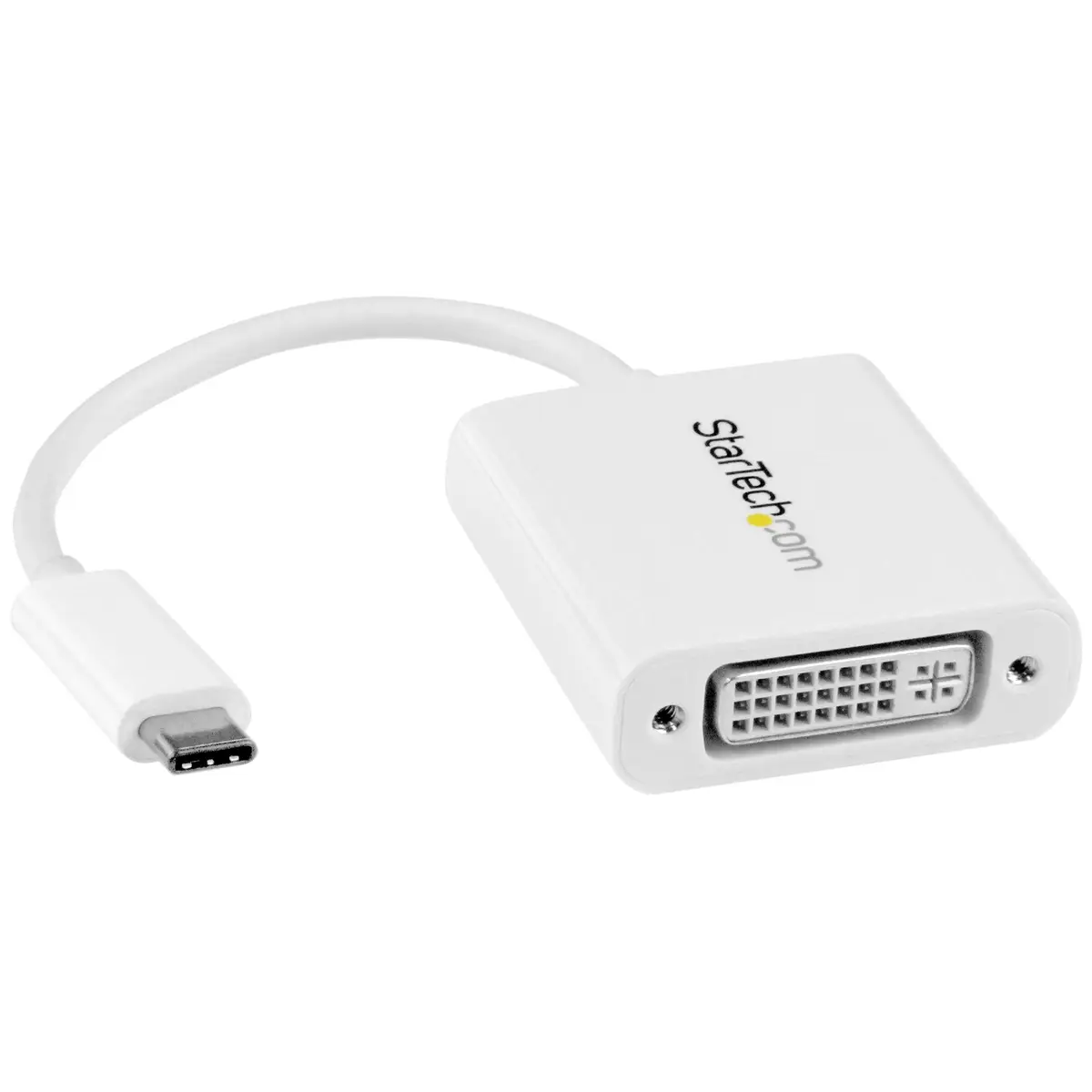 USB-C auf DVI Adapter weiß