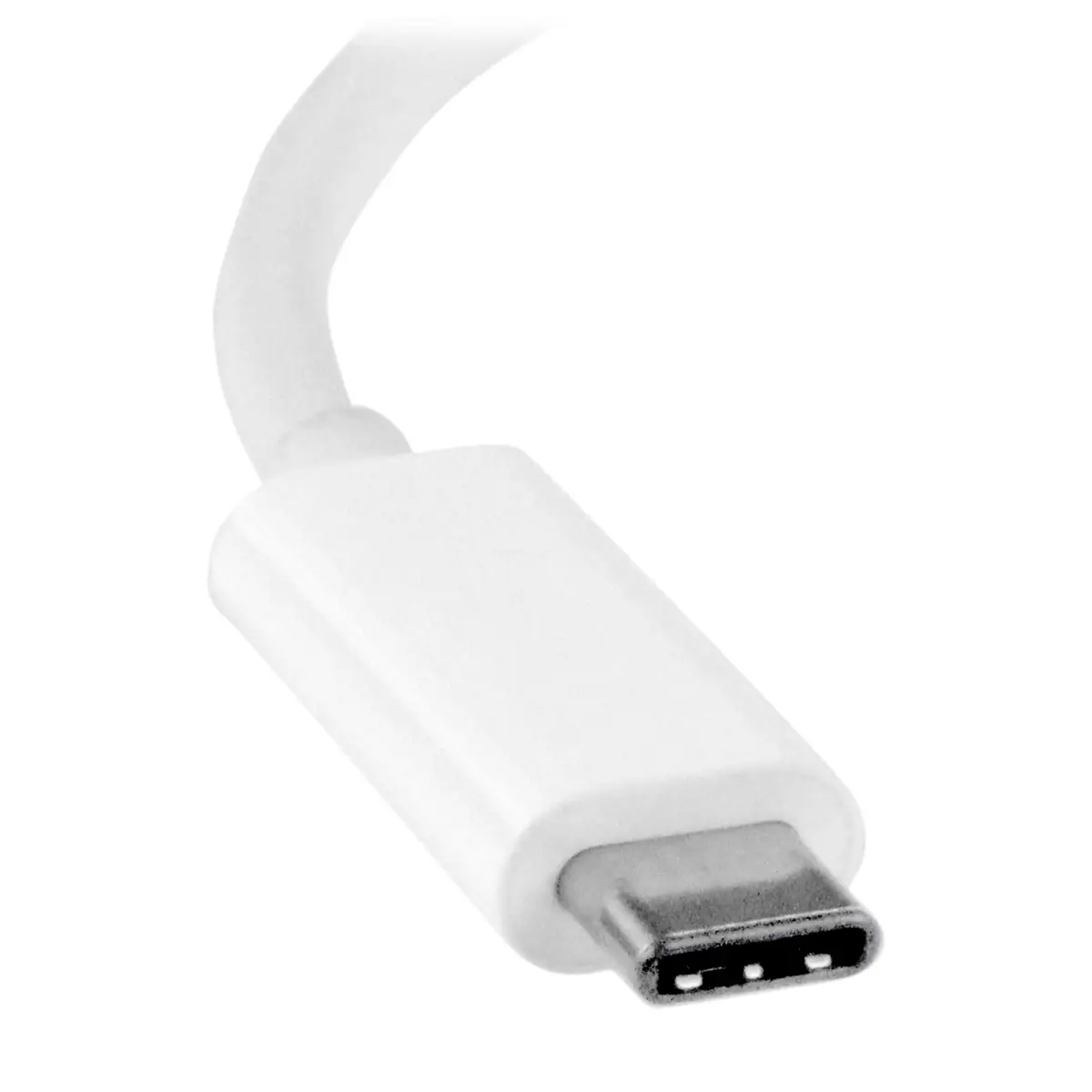 USB-C auf DVI Adapter weiß
