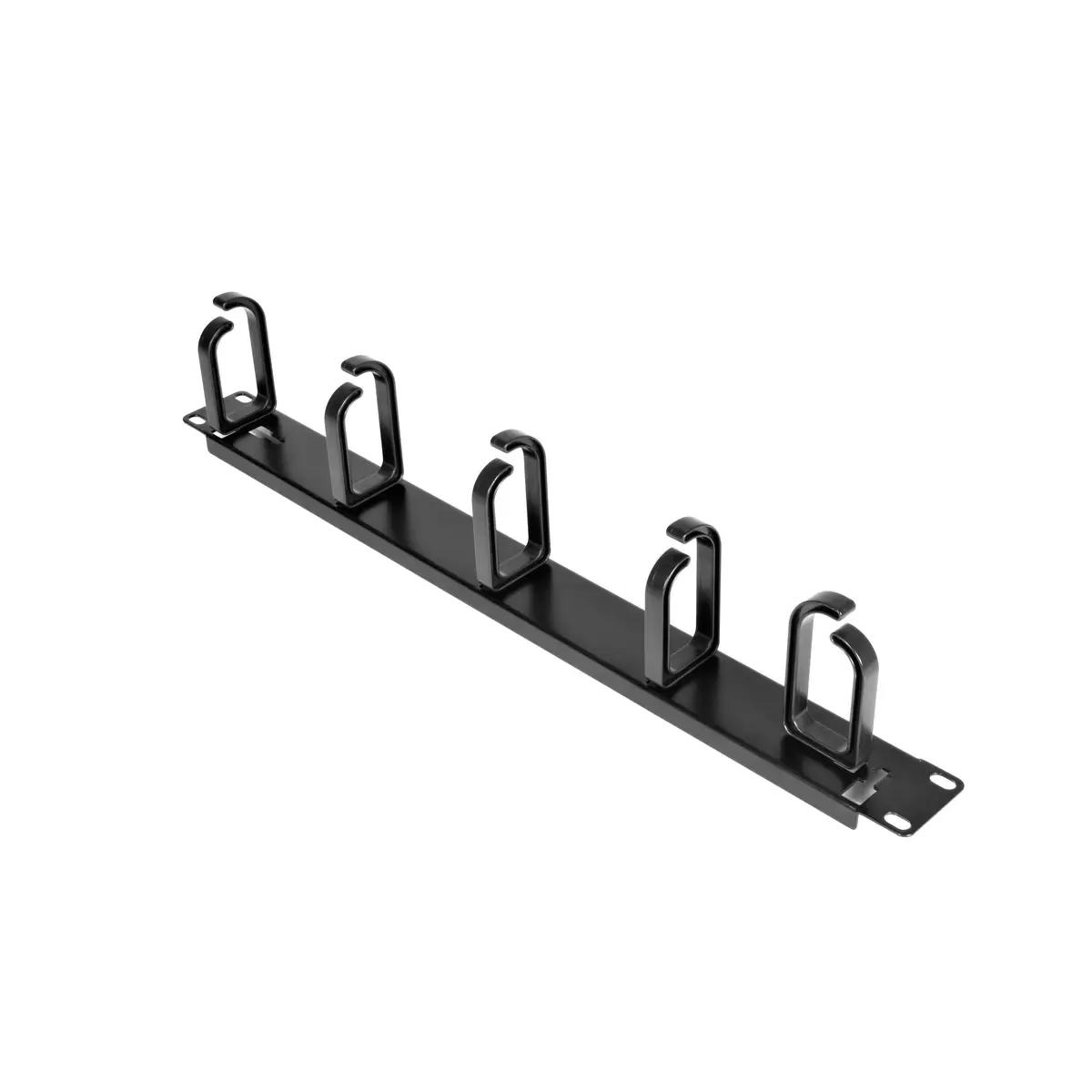1HE 19" Metall Kabelführung zur Rack-Montage
