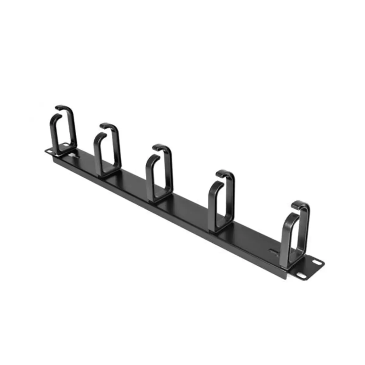 1HE 19" Metall Kabelführung zur Rack-Montage