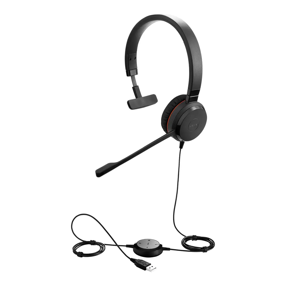 Evolve 30 II UC Mono USB schnurgebunden Überkopfbügel