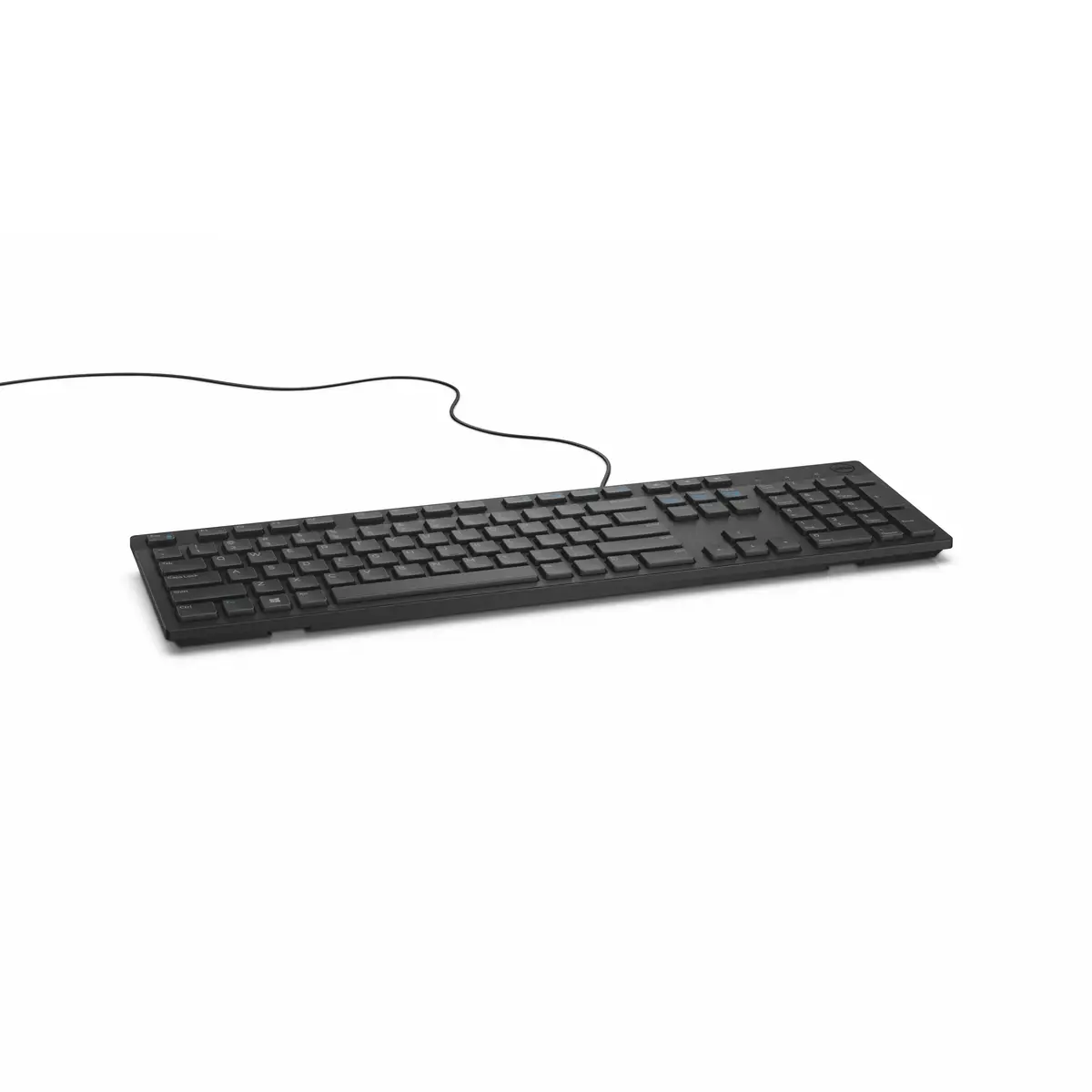 Tastatur KB216 Multimedia USB Schwarz Tastaturlayout US Englisch