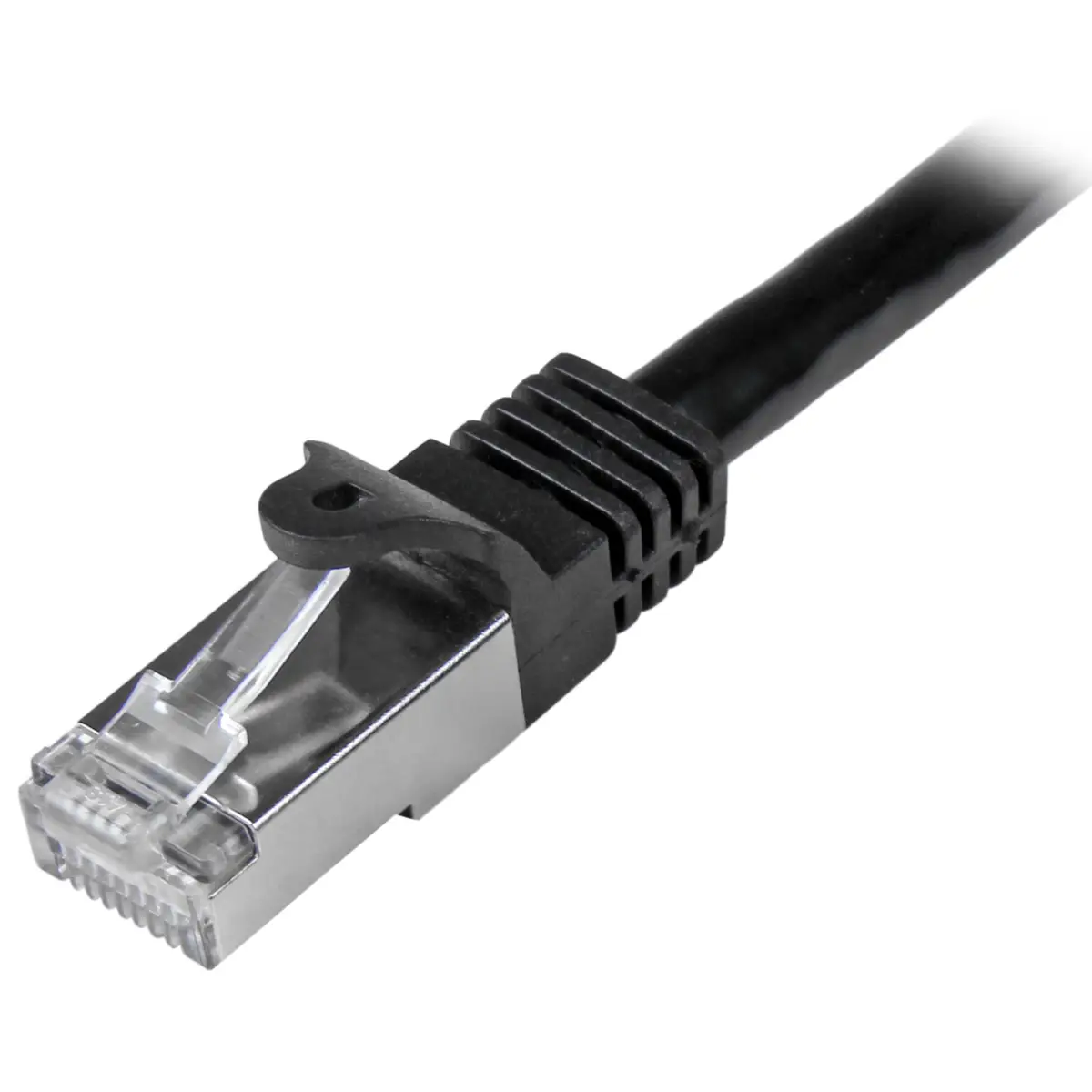 Patchkabel Cat6 RJ-45/RJ-45 Männlich/Männlich Schwarz 5m