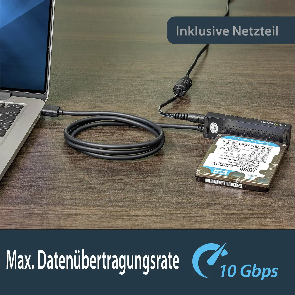 USB 3.1 2.5/3.5IN SATA ADAPTER