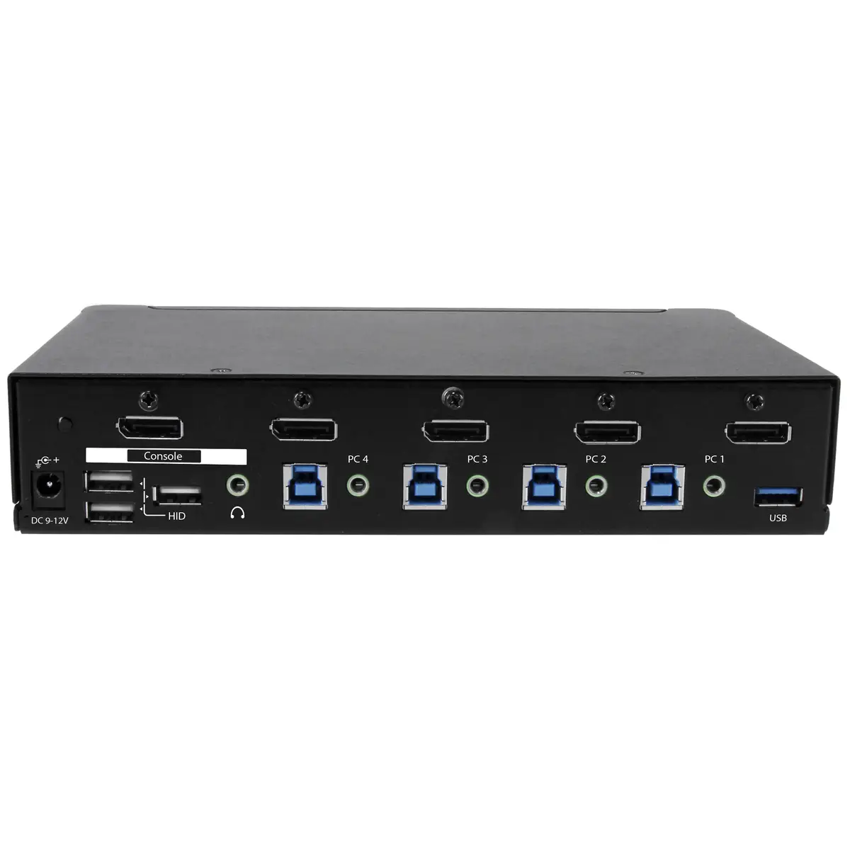 4 Port KVM Switch DisplayPort/USB 3.0 Hub 4K 30Hz