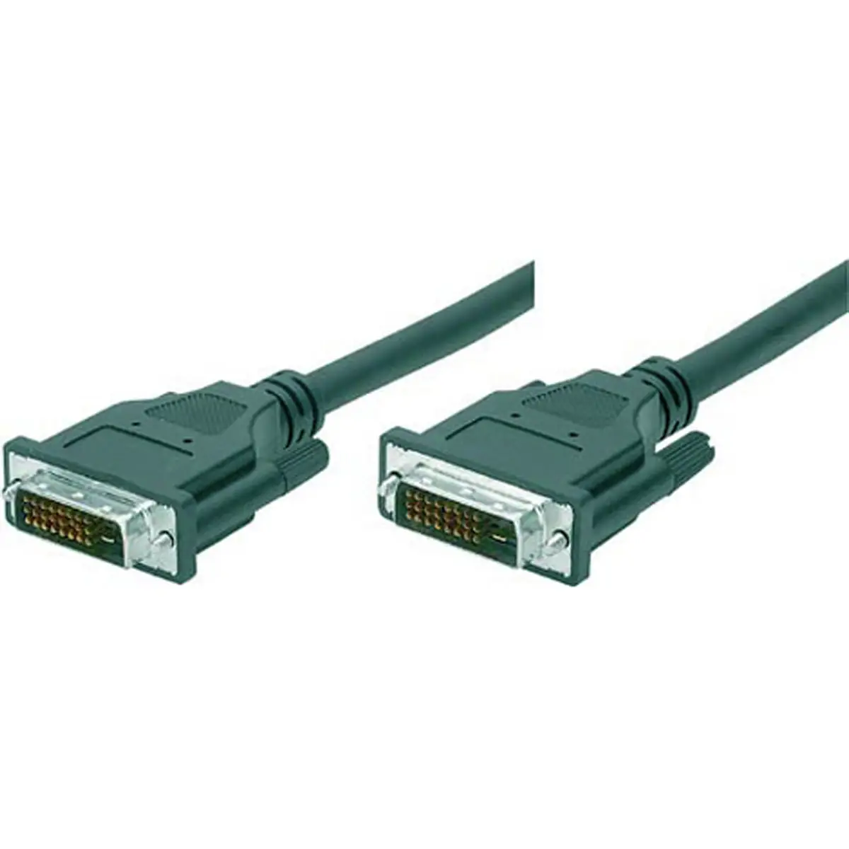 DVI Kabel DVI/DVI Stecker/Stecker Schwarz 2m