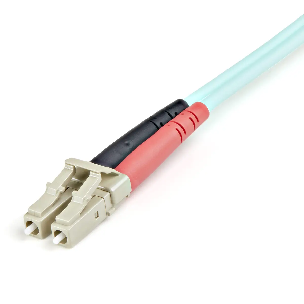 Glasfaser Patchkabel 50/125µm LC/LC Stecker/Stecker Türkis 1m