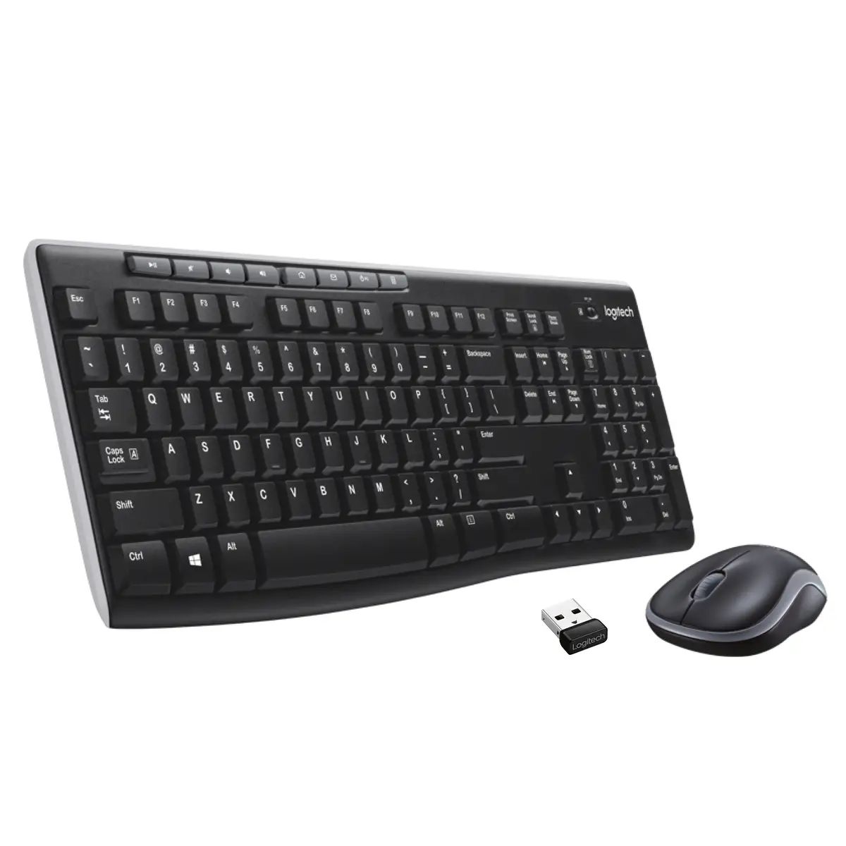 Desktop MK270 anthracite combo Tastaur + Mouse USB Layout CH black