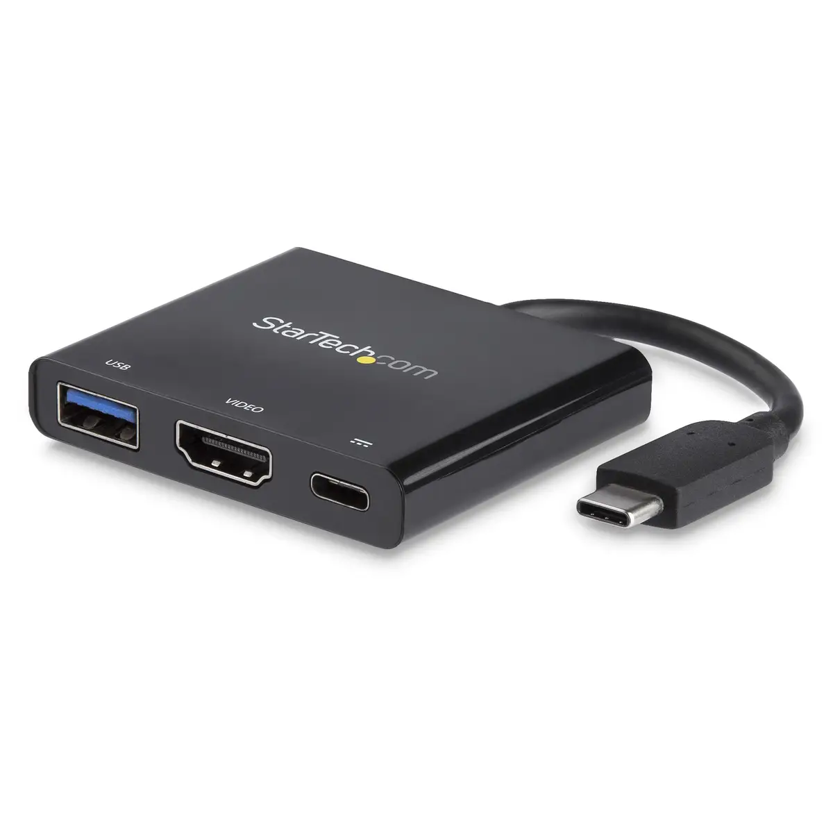 USB-C auf 4K HDMI Multifunktionsadapter mit Power Delivery und USB-A Anschluss