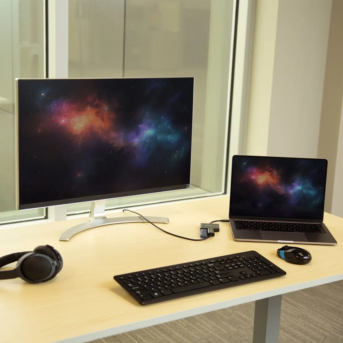 USB-C auf 4K HDMI Multifunktionsadapter mit Power Delivery und USB-A Anschluss