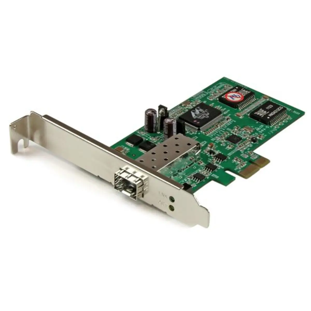 PCI Express Ethernet Gigabit LWL-Netzwerkkarte mit offenem SFP