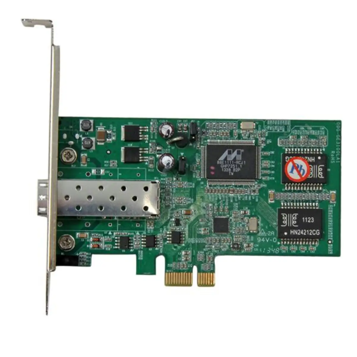 PCI Express Ethernet Gigabit LWL-Netzwerkkarte mit offenem SFP