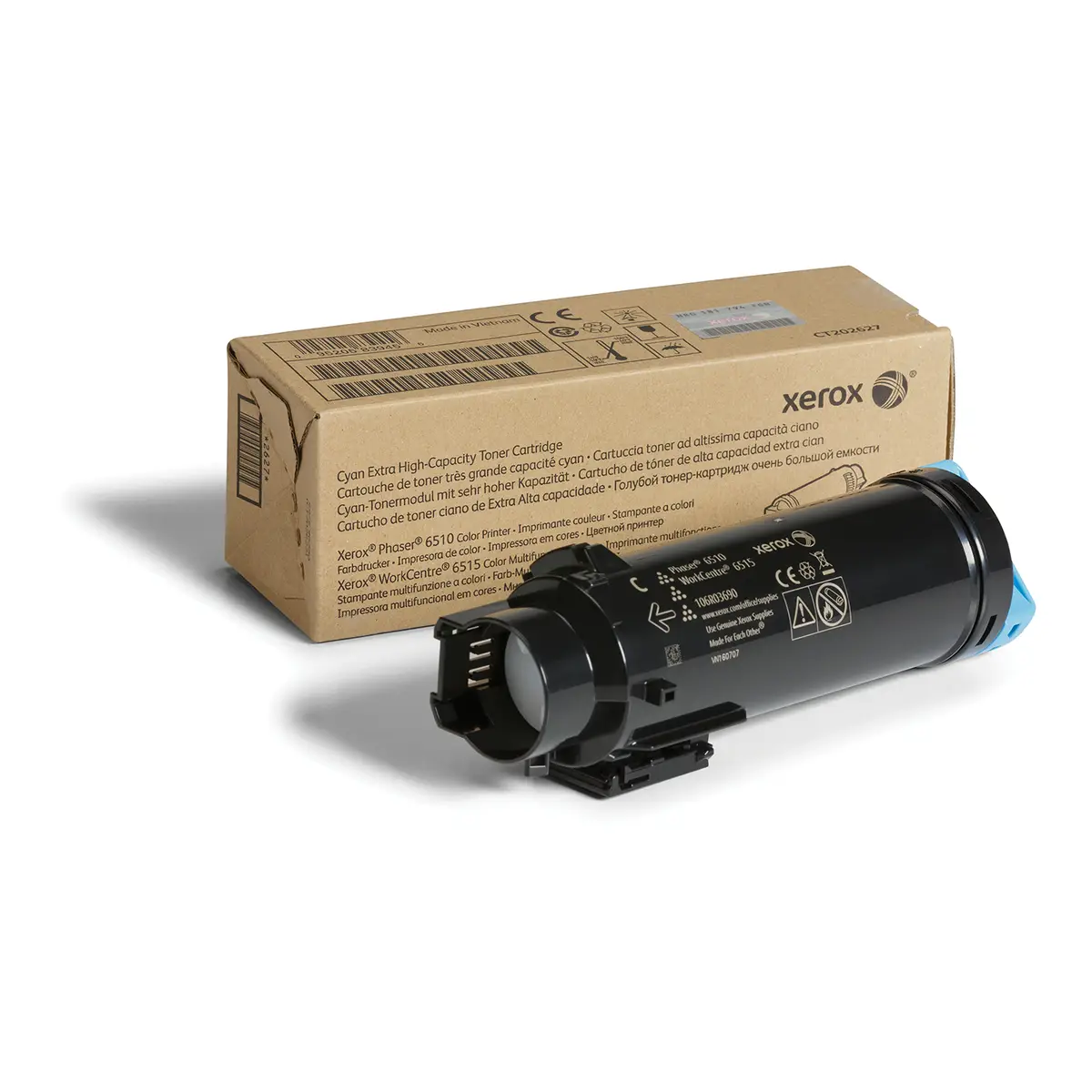 106R03690 Toner Cyan ca. 4.300 Seiten für Phaser 6510 / Workcentre 6515