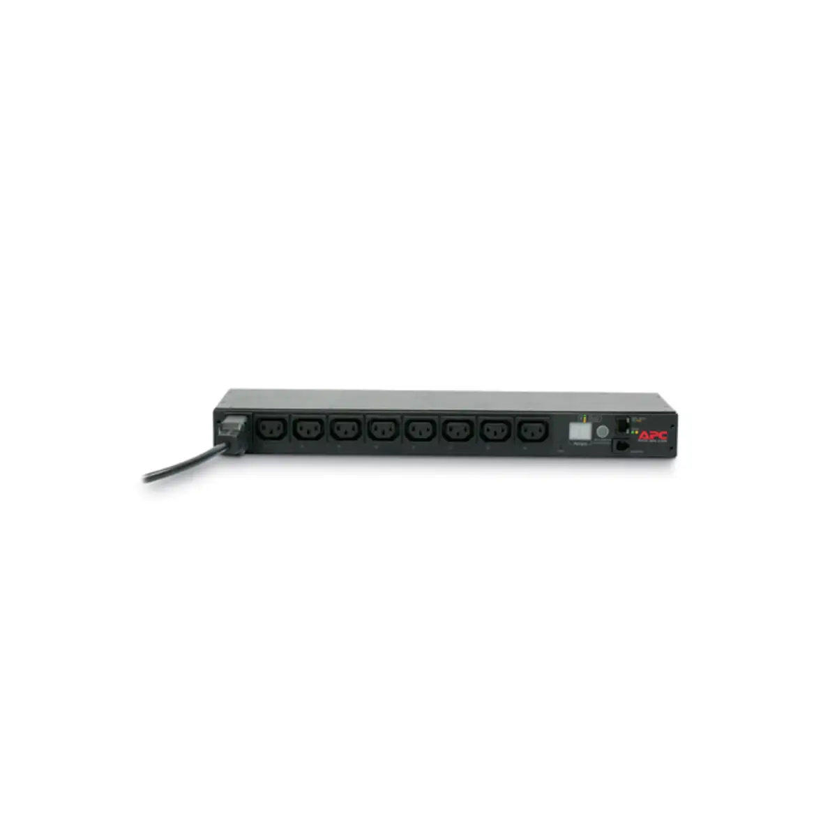 Switched Rack PDU Ethernet RS-232 Ausgangsbuchsen: 8 1U 2,4 m