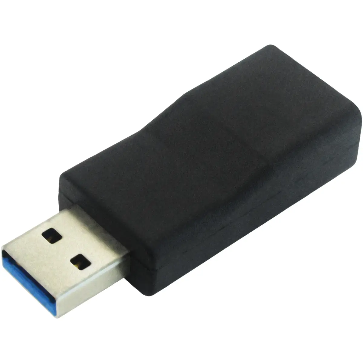 USB-A auf USB-C 3.2 Adapter Stecker/Buchse Schwarz
