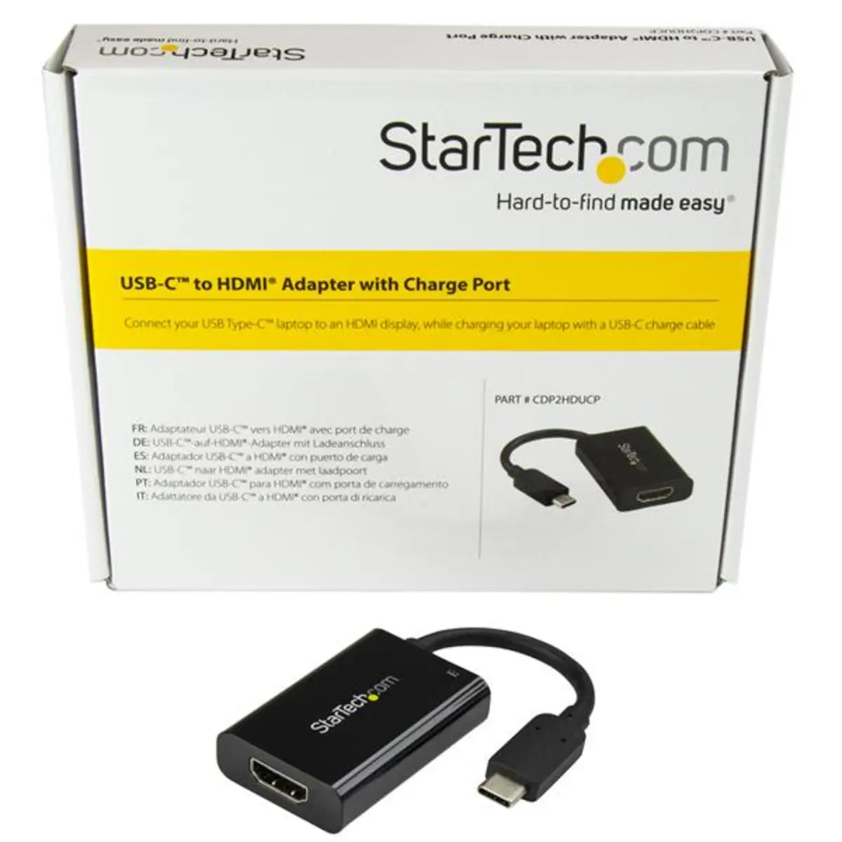 USB-C auf HDMI Adapter mit USB Stromversorgung - 4K 60Hz