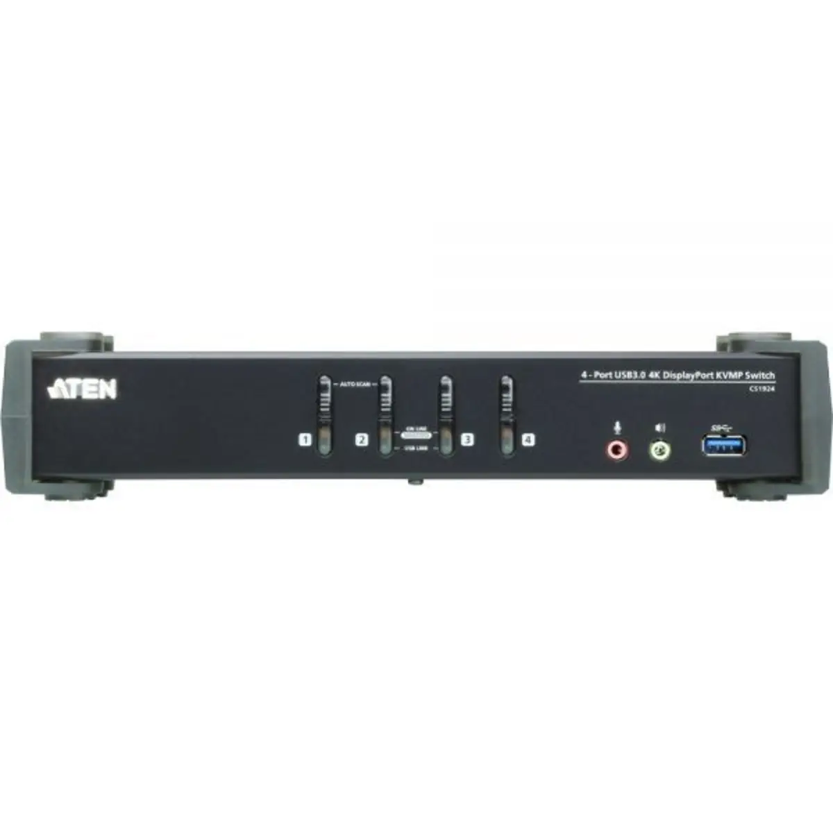 4-Port USB 3.1 4K DisplayPort KVM Switch