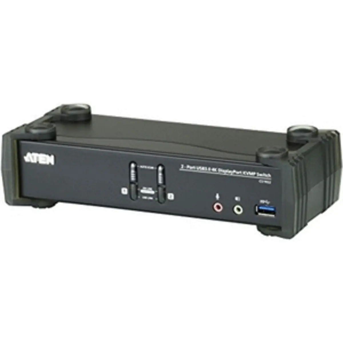 2-Port USB 3.1 4K DisplayPort KVM Switch