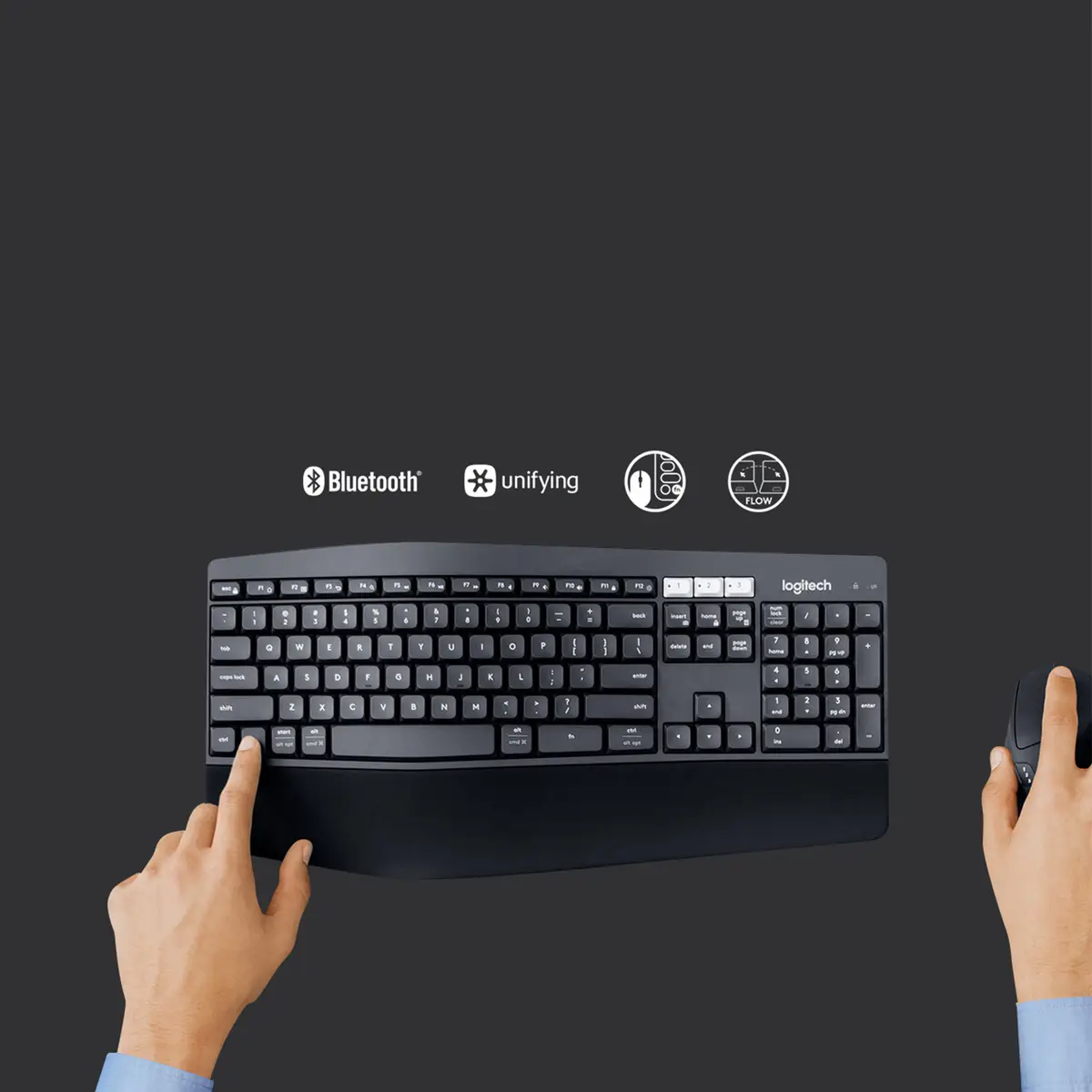 MK850 Performance anthracite Combo keyboard-/Mouse-Set QWERTZ