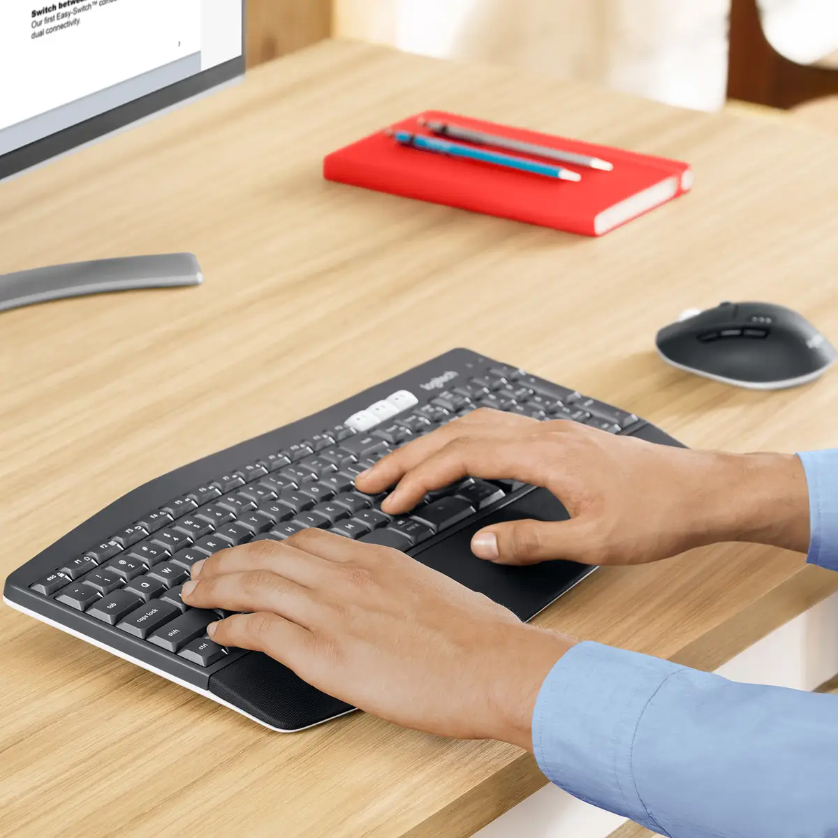 MK850 Performance anthracite Combo keyboard-/Mouse-Set QWERTZ