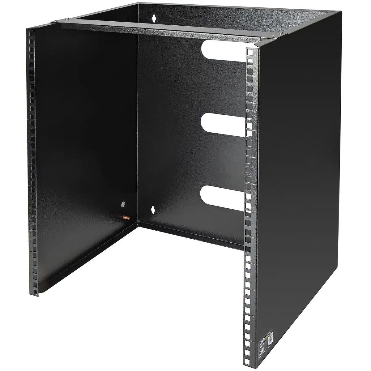 12U Halterung für flache Rack Geräte - 12HE Wandmontage