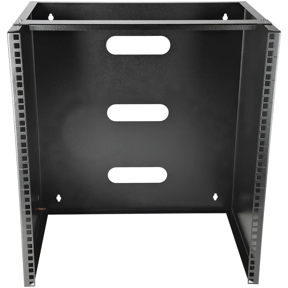 12U Halterung für flache Rack Geräte - 12HE Wandmontage
