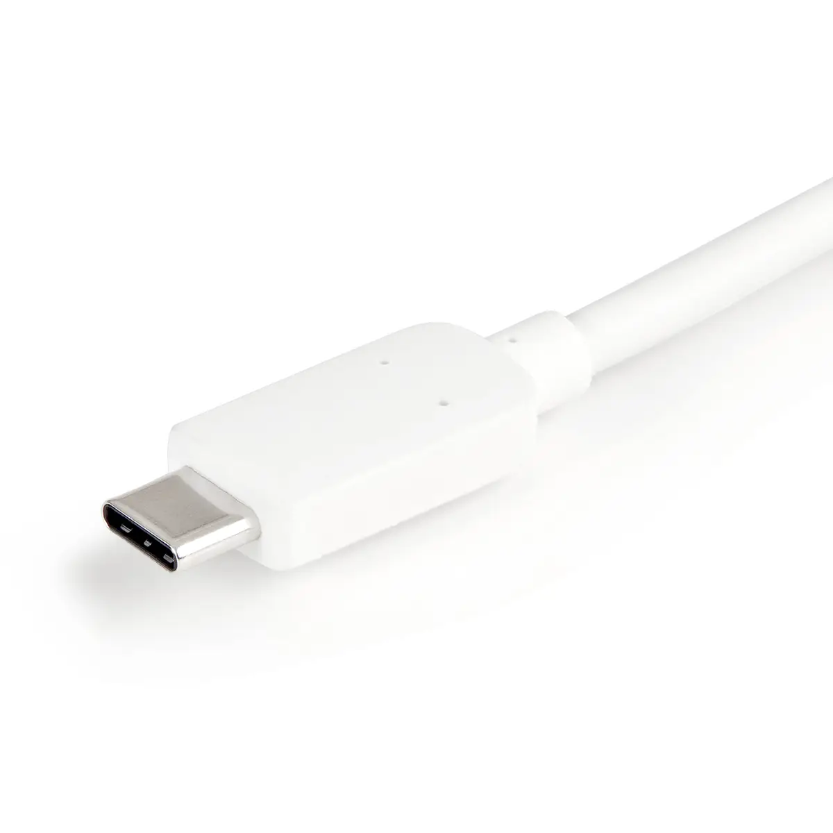 USB-C auf 4K HDMI Multifunktionsadapter mit Power Delivery und USB-A Anschluss Weiß